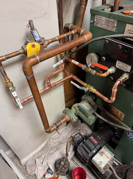 boiler leak