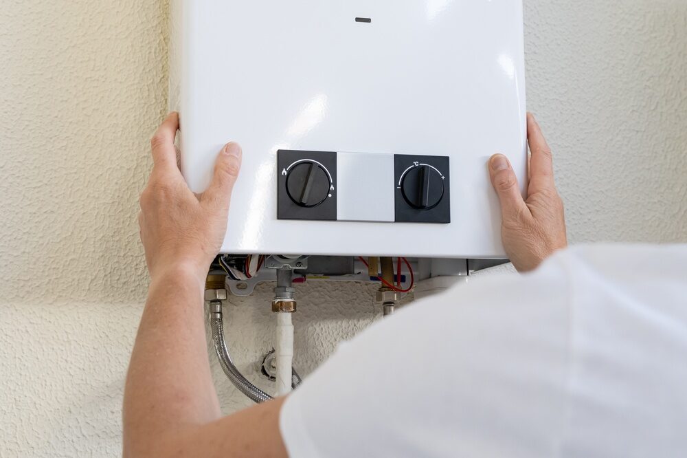 water heater installation